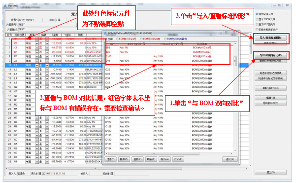 SMT自動(dòng)化首件測(cè)試儀XY坐標(biāo)文件處理